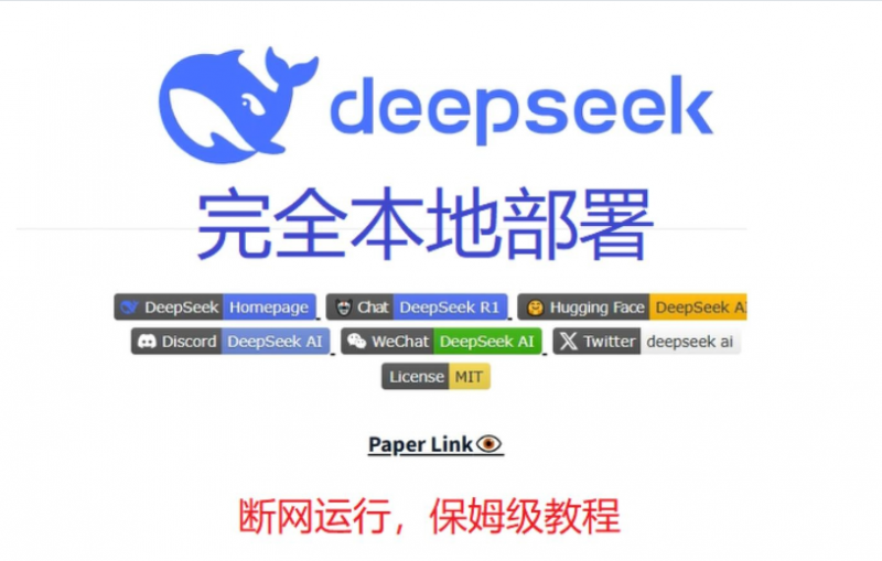 DeepSeek R1 本地部署 LM studio 一键包+无限制蒸馏模型包+高阶用法（含越狱）(图1)